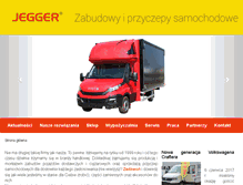 Tablet Screenshot of jegger.pl